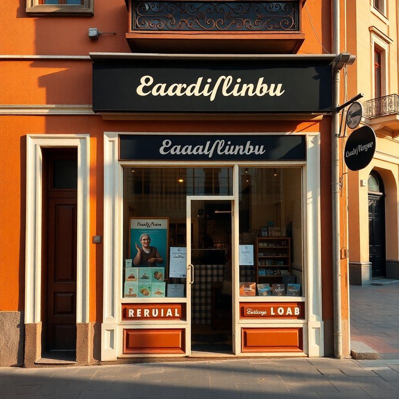 Fațada caldă, în nuanțe de teracotă, a sediului Dragomir & Ionescu pe o stradă din București